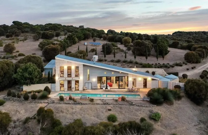 Kangaroo Island property with comprehensive off-grid solar system