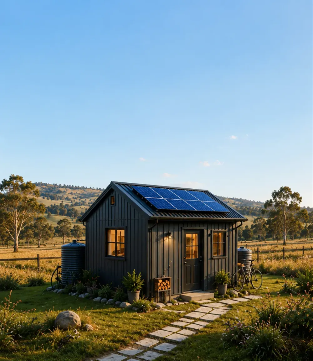 Shed Power System example property