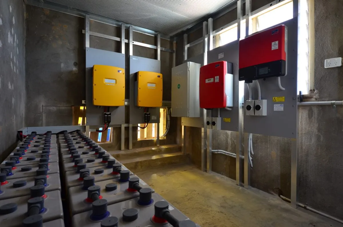 remote battery storage system