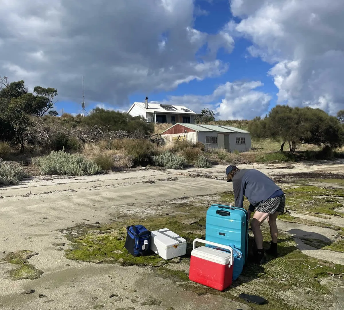 Little Dog Island Remote Solar Power System