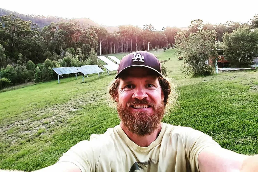 Damiens off-grid power system in country NSW