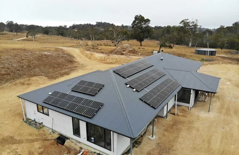 Snowy Mountains off-grid solar system 1