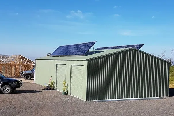 Off-grid solar system install in Mt Bolton VIC