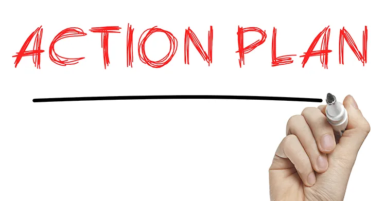 Action plan for off-grid solar power system