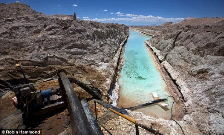 lithium mine chile
