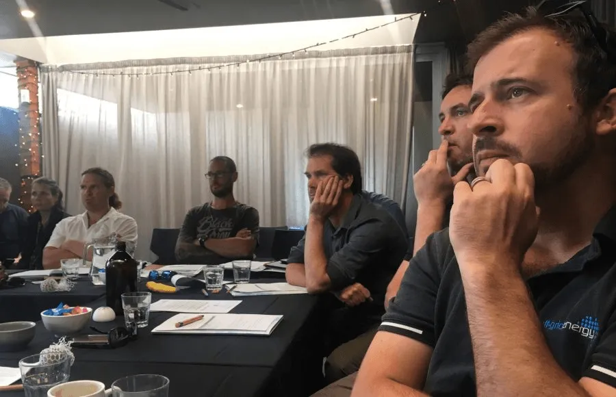 Off-Grid Energy team meeting