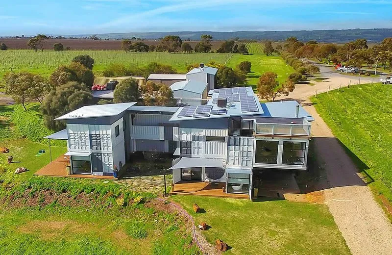 Inkwell Wines - autonomy on-grid solar panels