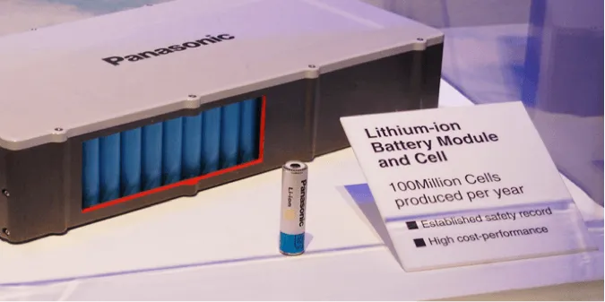 tesla lithium cell