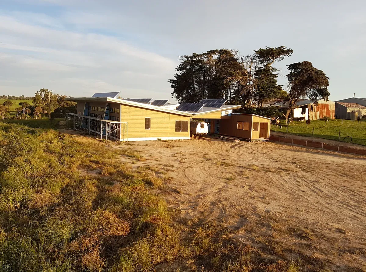 Off-grid home designed to make the most of the sun