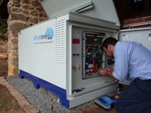 Off-Grid Battery System Installation