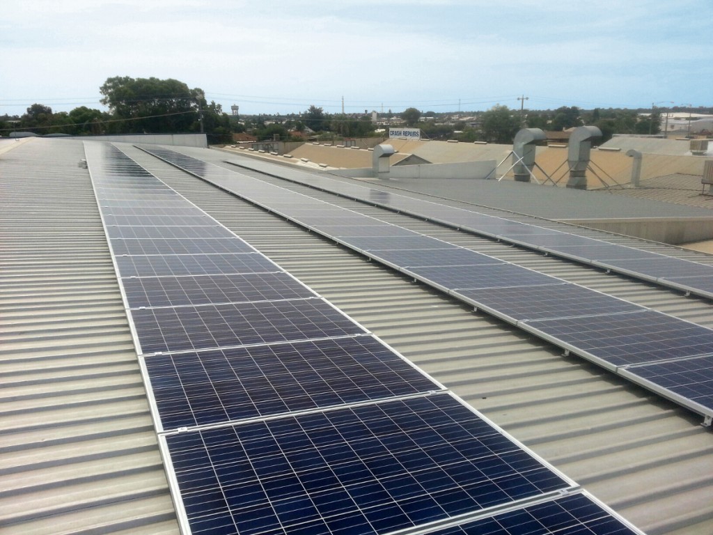 30kW grid connected solar system