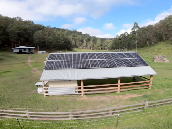 Paul - Essential off-grid solar power system - Hunter Region, NSW
