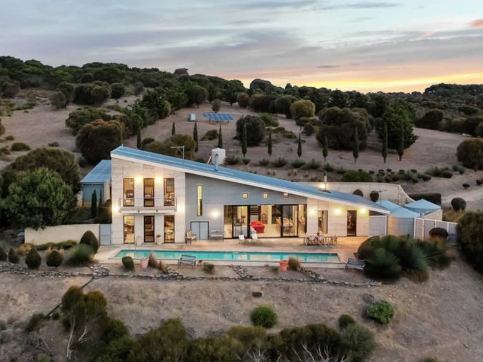 Kangaroo Island property with comprehensive off-grid solar system